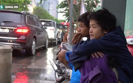 Cảnh 2 đứa trẻ ngủ co ro trong cái lạnh Sài Gòn, không nhà cửa, không cha mẹ