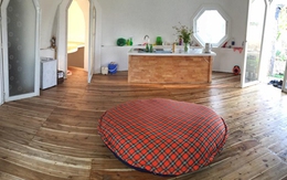 Ông bố Hà Nội làm ngôi nhà tròn kỳ lạ theo ước mơ của con