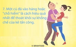 7 'ngón đòn' tự vệ có thể cứu tính mạng của bạn