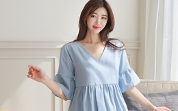 Nàng công sở ăn gian tuổi với váy babydoll