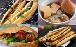 8 vị bánh mì ngon nổi tiếng từ Bắc vào Nam