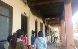 Sau tiếng nổ lớn, ký túc xá sinh viên bốc cháy dữ dội