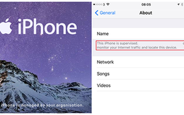 iPhone sẽ cảnh báo khi bị giám sát tại nơi làm việc