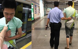 Cái kết đắng lòng cho kẻ biến thái sờ soạng ngực người phụ nữ tại ga tàu điện ngầm
