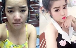Mệt mỏi vì sống ảo lừa dối người yêu, cô gái trẻ công khai mặt mộc trong nước mắt