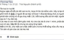 Sự thật về thông tin bắt cóc trẻ em ở Thái Nguyên