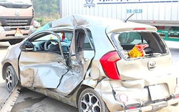 Tai nạn liên hoàn, 5 người nhập viện khẩn cấp