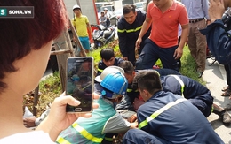 Thanh niên ngất, chảy đẫm máu, cảnh sát PCCC vội đưa đi cấp cứu