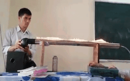 Thầy giáo dùng lửa và nhạc EDM để giảng về sóng âm!