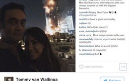 Đôi nam nữ "gây bão" vì selfie bên khách sạn Dubai bốc cháy