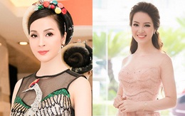 Thanh Mai diện áo dài độc đáo, Thụy Vân quyến rũ trong đầm màu hồng