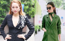 Váy blazer - xu hướng hot được nhiều sao ưa chuộng mùa Thu Đông 2016