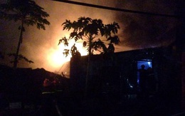 Quảng Ninh: Cháy lớn tại khu nhà nghỉ Vườn Đào