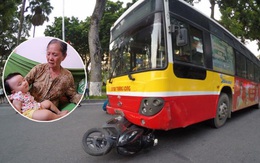 Đau xót khi con gái của người mẹ trẻ bị xe buýt cán chết trên phố Hàng Khay chỉ mới 8 tháng tuổi