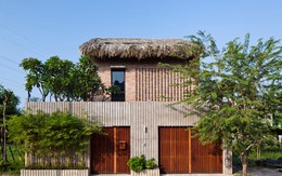 Nhà tường gạch mái lá đẹp lạ giữa Sài Gòn
