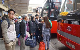 Hà Nội: Vé xe khách dịp Tết Dương lịch  không tăng giá