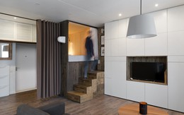 Căn hộ 35 m2 thiết kế đẹp mắt với 'hộp ngủ' tiết kiệm diện tích