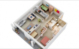 9 mẫu căn hộ 3 phòng ngủ mà các gia đình đông người phải xuýt xoa khen ngợi