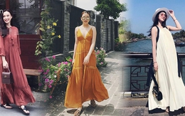 Học sao Việt cách mặc váy maxi đẹp khiến mọi chàng trai ngơ ngẩn quên lối về