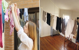 Muôn vàn sai lầm khi phơi quần áo "hút" vi khuẩn mà hầu như chị em nào cũng mắc phải