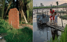 Hình ảnh nhà vệ sinh đồng quê "lộ thiên" của Việt Nam lên báo nước ngoài