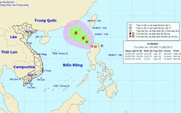 Áp thấp nhiệt đới sắp mạnh lên thành bão, tăng tốc vào Biển Đông