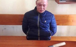 Nam thanh niên dùng dao chém đại úy công an