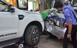 Thông tin mới nhất vụ xe Ford Ranger gây tai nạn liên hoàn ở Hà Nội