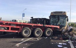 Tai nạn trên cao tốc, 1 người chết, nhiều người bị thương