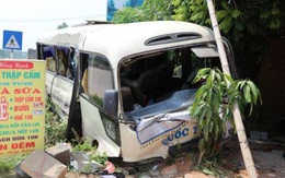 Xe chở công nhân gặp tai nạn, 24 người bị thương