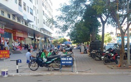 Quận Hoàng Mai lên tiếng việc cấp phép cho DN trông xe trên vỉa hè ở chung cư HH Linh Đàm