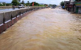 Thanh Hóa: Nước ngập khiến Quốc lộ 1A  bị chia cắt