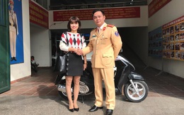 Cô gái trẻ ở Bắc Giang bất ngờ được nhận lại chiếc xe mô tô vừa bị mất trộm 10 ngày