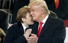 Những khoảnh khắc đáng yêu của con cháu Trump trong lễ nhậm chức