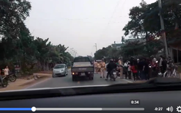 CSGT và người dân đuổi xe tải vi phạm gần 80km "gay cấn" như phim