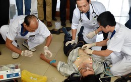 Đà Nẵng: Diễn tập ứng phó cấp cứu thảm họa cháy, nổ phục vụ APEC