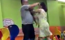 Hà Nội: Chồng tát liên tiếp vào mặt vợ trước mặt con tại khu vui chơi thiếu nhi