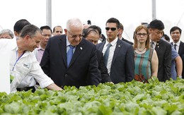 Tổng thống Israel và Phu nhân thăm Nông trường VinEco Tam Đảo