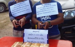 Bắt giữ 2 đối tượng người Lào mang ma túy số lượng lớn qua biên giới