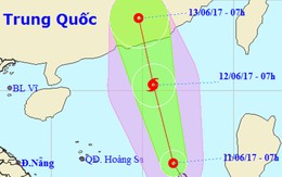 Bão số 1 giật cấp 9 trên Biển Đông