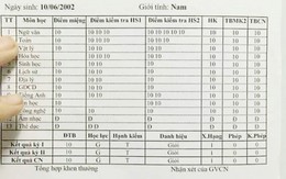 Sự thật về bảng điểm toàn 10 của học sinh lớp 9 ở Sài Gòn