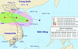 Tin mới nhất về cơn bão số 4 gió cấp 8 vào miền Trung