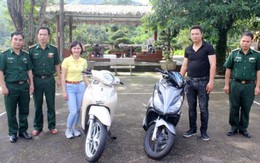 Mất xe máy ở Hà Nội, được tìm thấy ở Quảng Ninh
