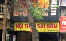 Chữa cháy ngùn ngụt ở cửa hàng đồ gỗ Hà Nội