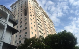 Hà Nội: Căn hộ chung cư bốc cháy dữ dội trong đêm, người dân hoảng loạn