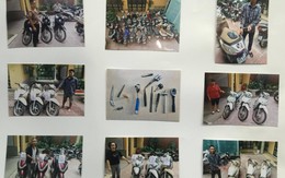 Triệt phá nhiều đường dây trộm cắp hàng trăm  xe máy tại Hà Nội
