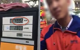 Đổ xăng thiếu 80 đồng, người đàn ông quyết đòi bằng được