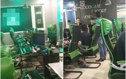 Tức giận vì con trai đi chơi game, bố đập vỡ hết máy tính quán net