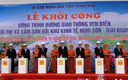 Chủ tịch nước dự Kỷ niệm 70 năm ngày Bác Hồ về thăm Thanh Hóa: Khởi công dự án đường ven biển gần 1.500 tỷ đồng