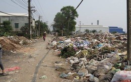 Huyện Hoài Đức, Hà Nội: Dân sống ngập trong rác